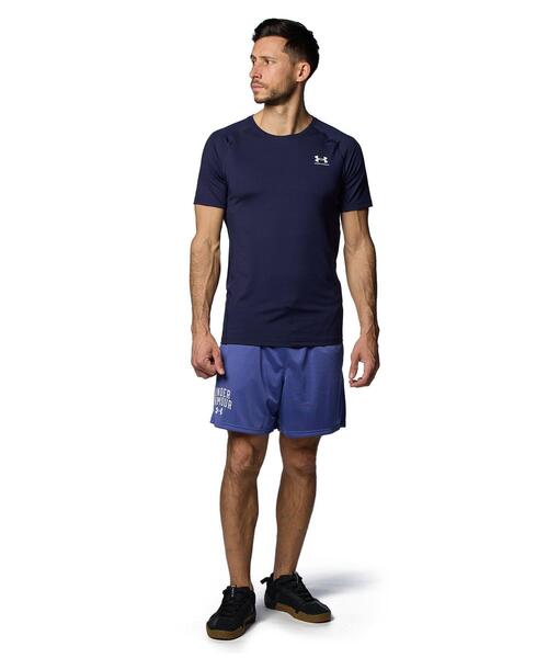 UNDER ARMOUR(アンダーアーマー)の「UAヒートギア フィッティド ショートスリーブ シャツ(トレーニング/メンズ)(Tシャツ/カットソー・メンズ・ネイビー・XL/S/M/2XL/L/3XL)」の3枚目の写真