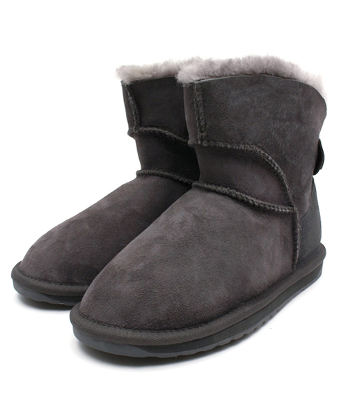 EMU Australia(エミューオーストラリア)の「ALBA MINIMINI エミュ ムートンブーツ(ブーツ・レディース・チョコ/ベージュ/グレー/ブラック・8/6/7/5)」の3枚目の写真