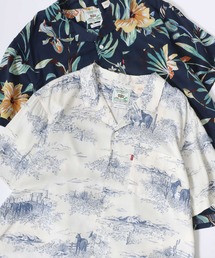 Levi's（リーバイス）の「Levi's/リーバイス THE SUNSET CAMP SHIRT/オーバーサイズ 総柄 アロハシャツ/オープンカラーシャツ/レディース メンズ（シャツ/ブラウス・メンズ）」