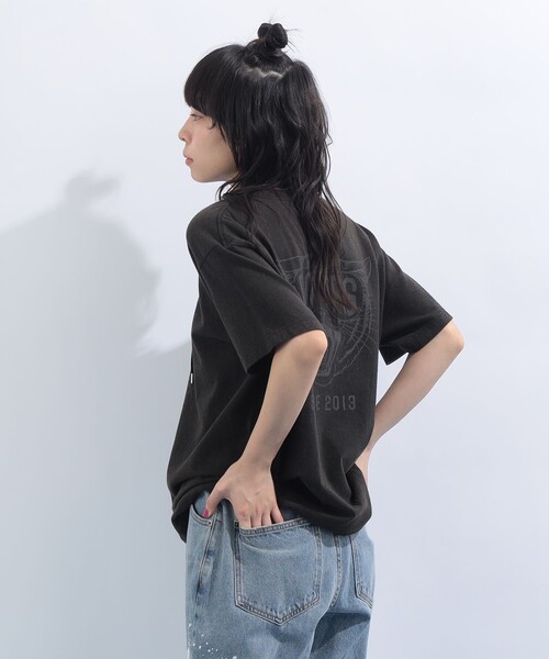 mmts（マミタス）の「〈UNISEX〉HISS Tシャツ（Tシャツ/カットソー・レディース・ブラック/ホワイト・SMALL/MEDIUM/LARGE/X-LARGE）」の8枚目の写真