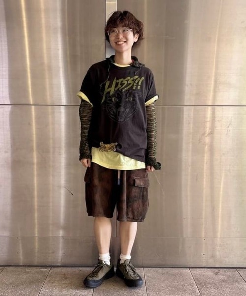 mmts(マミタス)の「〈UNISEX〉HISS Tシャツ 旅行 レイヤード 洗濯可能 主役トップス ライブ(Tシャツ/カットソー・レディース・ブラック/ホワイト/ピンク・SMALL/MEDIUM/LARGE/X-LARGE)」の4枚目の写真