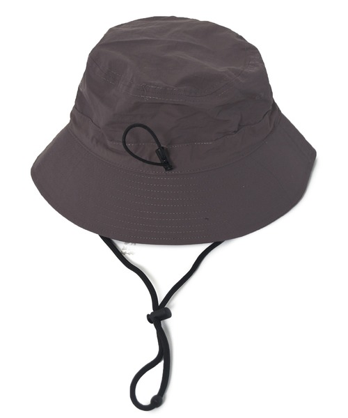 w closet（ダブルクローゼット）の「【UVケア付き】バケットハット（ハット・レディース・グレー/ブラック・FREE）」の3枚目の写真
