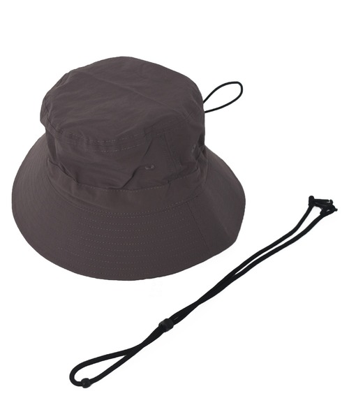 w closet（ダブルクローゼット）の「【UVケア付き】バケットハット（ハット・レディース・グレー/ブラック・FREE）」の5枚目の写真