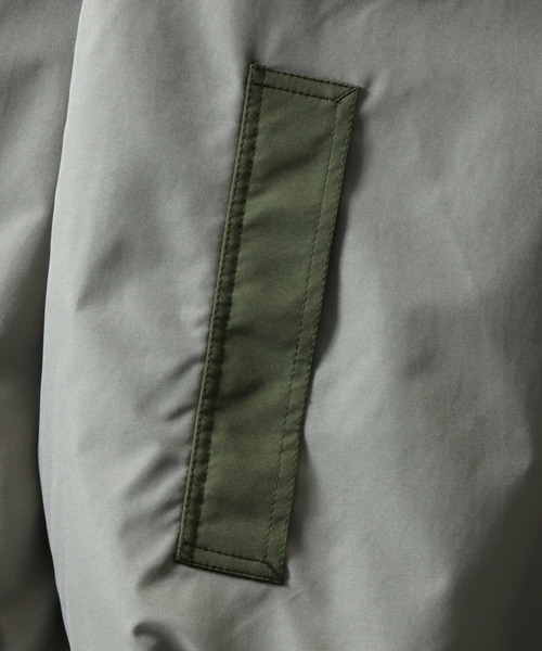 SITRY(シトリー)の「Stand Anorak Jacket/アノラックジャケット トラックジャケット ハーフジップ スタンドネック プルオーバー(ブルゾン・メンズ・グレー系その他/グリーン系その他/ブラック・L/LL/M)」の13枚目の写真