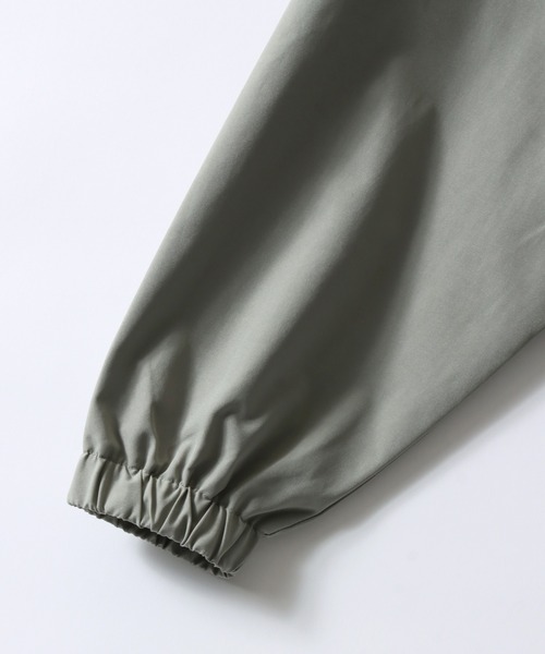 SITRY(シトリー)の「Stand Anorak Jacket/アノラックジャケット トラックジャケット ハーフジップ スタンドネック プルオーバー(ブルゾン・メンズ・グレー系その他/グリーン系その他/ブラック・L/LL/M)」の12枚目の写真