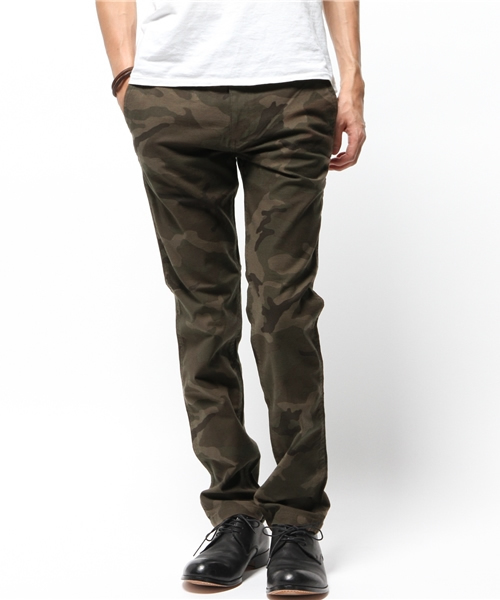 SHIPS JET BLUE(シップスジェットブルー)の「SHIPS JET BLUE(シップス ジェットブルー): NEWテーパードチノパンツ【迷彩】(その他パンツ・メンズ・ダークグリーン/ライトオリーブ・SMALL/LARGE/MEDIUM)」の15枚目の写真