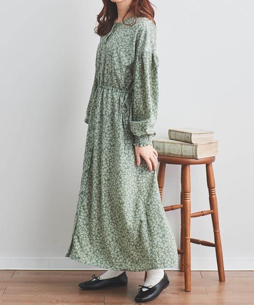 mil（ミル）の「【150㎝前後の小柄さんサイズ】小花柄ドロスト