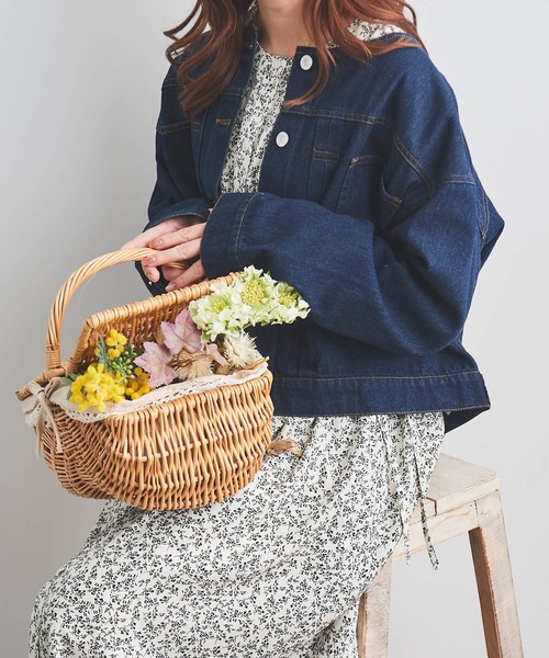 mil（ミル）の「【150㎝前後の小柄さんサイズ】小花柄ドロスト