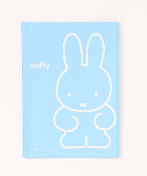 Miffy（ ミッフィー）の「【 miffy 】 ＰＶＣブックカバー（本・レディース・ピンク/パープル/ブルー/グレー・FREE）」の3枚目の写真