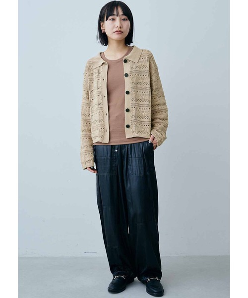 MEDE19F（メデジュウキュウ）の「ＭＥＤＥ１９Ｆ　カップ付きアメスリタンクトップ（タンクトップ・レディース・ブラウン/チャコール・MEDIUM）」の5枚目の写真