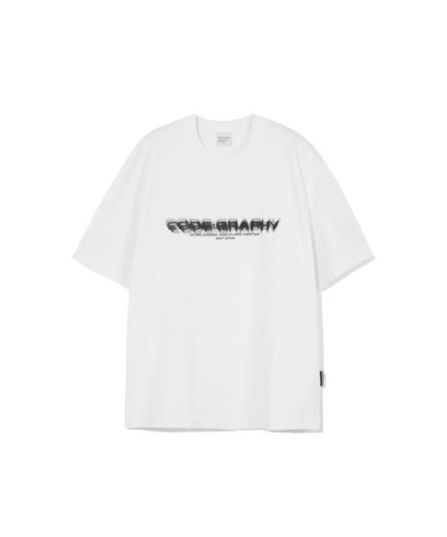 codegraphy(コードグラフィー)の「Code:graphy Lettering SHORT SLEEVE T-Shirt(Tシャツ/カットソー・メンズ・ブラック/ホワイト・LARGE/MEDIUM/SMALL)」の15枚目の写真