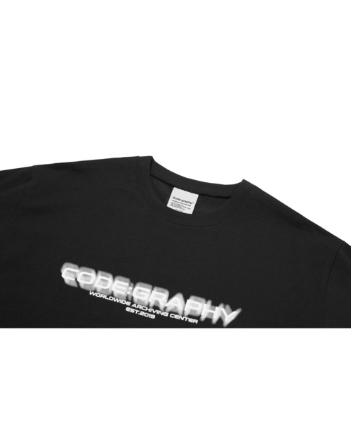 codegraphy(コードグラフィー)の「Code:graphy Lettering SHORT SLEEVE T-Shirt(Tシャツ/カットソー・メンズ・ブラック/ホワイト・LARGE/MEDIUM/SMALL)」の9枚目の写真