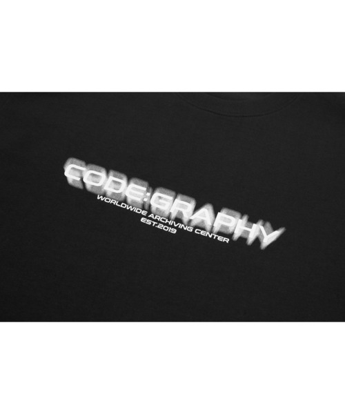 codegraphy(コードグラフィー)の「Code:graphy Lettering SHORT SLEEVE T-Shirt(Tシャツ/カットソー・メンズ・ブラック/ホワイト・LARGE/MEDIUM/SMALL)」の10枚目の写真