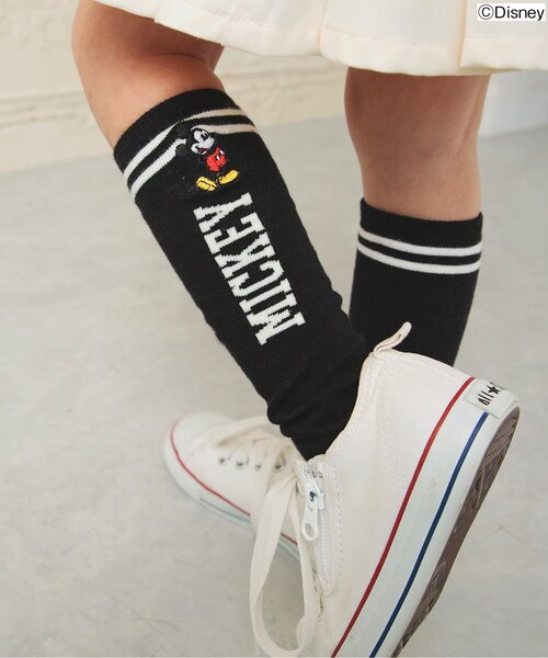 apres les cours（アプレレクール）の「ディズニーキャラクターアソートソックス（ソックス/靴下・キッズ・オフホワイト/エメラルド/レッド/アイボリー/ブラック・12/15 /18/21）」の4枚目の写真