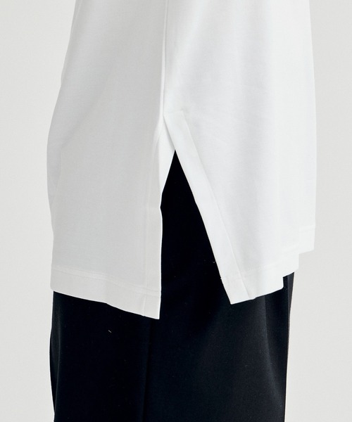 UJOH HOMME / ウジョーオム】Slit Half Sleeve T/スリットハーフ