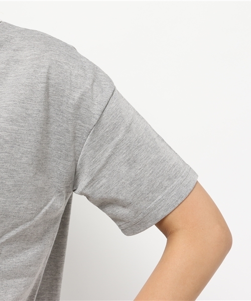 SEVENDAYS=SUNDAY（セブンデイズサンデイ）の「フェイクレイヤード　半袖プルオーバー（Tシャツ/カットソー・レディース・カーキ/杢グレー/ネイビー・MEDIUM/LARGE）」の8枚目の写真