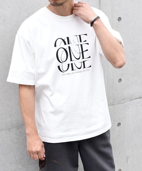 SHIPS any(シップス エニィ)の「SHIPS any: センチュリーフォント ミュージアム Tシャツ◇(Tシャツ/カットソー・メンズ・ブラック/チャコールグレー/ダークグレー/ホワイト系その他/ライトホワイト/ホワイト・MEDIUM/LARGE)」の10枚目の写真