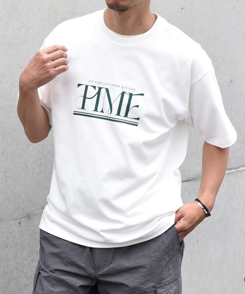 SHIPS any(シップス エニィ)の「SHIPS any: センチュリーフォント ミュージアム Tシャツ◇(Tシャツ/カットソー・メンズ・ブラック/チャコールグレー/ダークグレー/ホワイト系その他/ライトホワイト/ホワイト・MEDIUM/LARGE)」の14枚目の写真