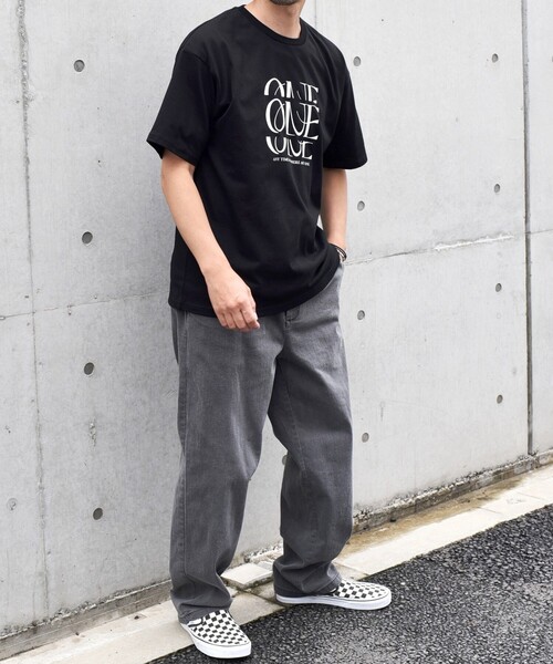 SHIPS any(シップス エニィ)の「SHIPS any: センチュリーフォント ミュージアム Tシャツ◇(Tシャツ/カットソー・メンズ・ブラック/チャコールグレー/ダークグレー/ホワイト系その他/ライトホワイト/ホワイト・MEDIUM/LARGE)」の19枚目の写真