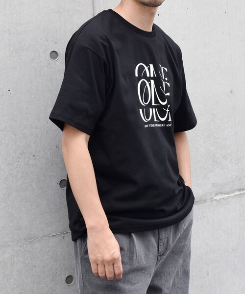 SHIPS any(シップス エニィ)の「SHIPS any: センチュリーフォント ミュージアム Tシャツ◇(Tシャツ/カットソー・メンズ・ブラック/チャコールグレー/ダークグレー/ホワイト系その他/ライトホワイト/ホワイト・MEDIUM/LARGE)」の22枚目の写真