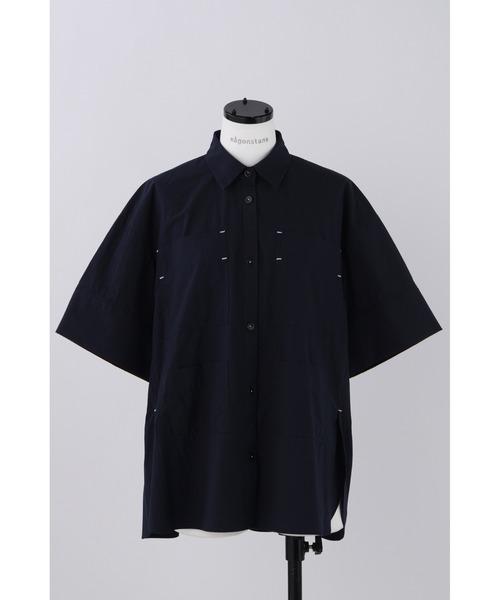 最終値下げナゴンスタンスnagonstansタイプライターシャツ nagonstans(ナゴンスタンス)｜ソフトタイプライター 3/4 Sleeve