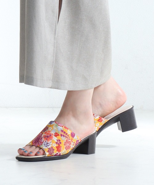 【激レア！】プラダ　ヴィンテージ　サンダル　パープル　23cm Shuna Shuna フラットサンダル 日本製 トングサンダル