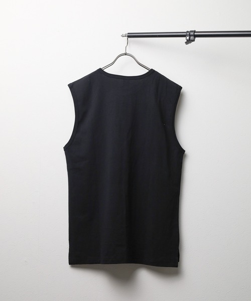 B.I.D.(ビーアイディー)の「《プリント》 ノースリーブシャツ(Tシャツ/カットソー・メンズ・ホワイト/ブラック・MEDIUM/LARGE/X-LARGE)」の3枚目の写真