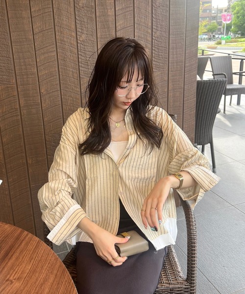 model：H153 着用サイズ：FREE