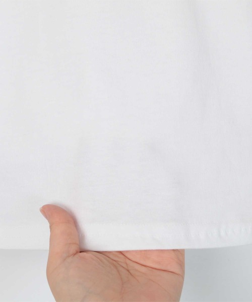 miette（ミエット）の「ロゴプリントクロップドTシャツ（Tシャツ/カットソー・レディース・ブラック/オフホワイト/オレンジ・FREE）」の5枚目の写真