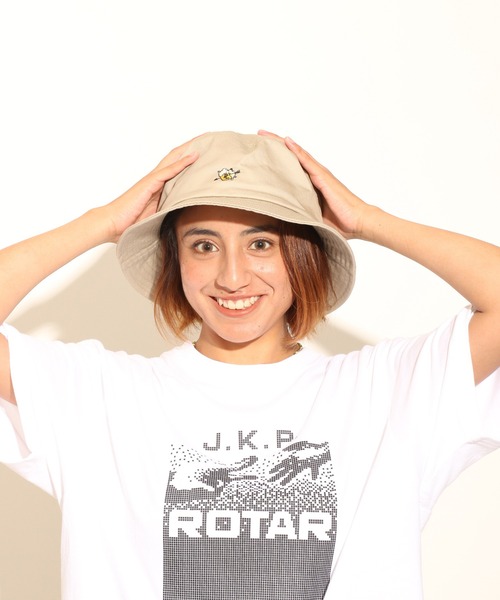 ROTAR（ローター）の「Fall in BEER 1P Bucket HAT（ハット・メンズ・ブラック/ネイビー/ベージュ・FREE）」の2枚目の写真