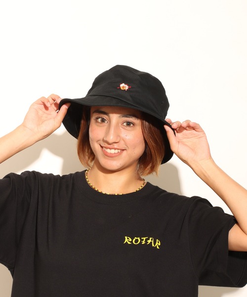 ROTAR（ローター）の「Fall in BEER 1P Bucket HAT（ハット・メンズ・ブラック/ネイビー/ベージュ・FREE）」の4枚目の写真