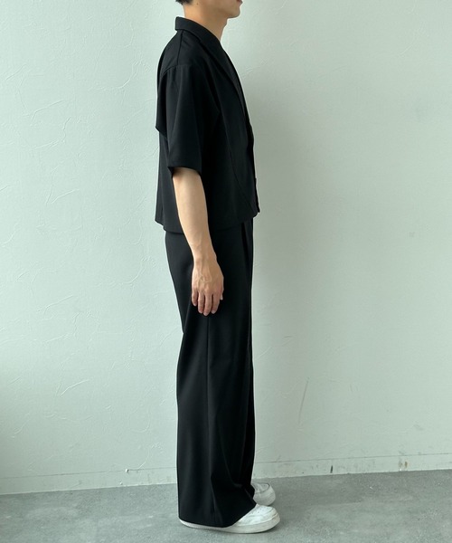 3.3 Field Trip （3.3フィールドトリップ）の「3.3 Field Trip／ショートジャケット（テーラードジャケット・メンズ・ブラック/グレー・FREE）」の22枚目の写真