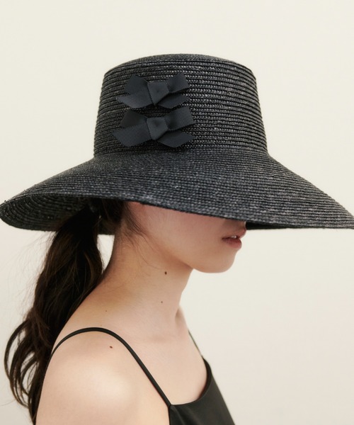 kiehtova(キエトヴァ)の「【kiehtova】greta hat black / beige グレタハット(ハット・レディース・ブラック/ベージュ・FREE)」の11枚目の写真