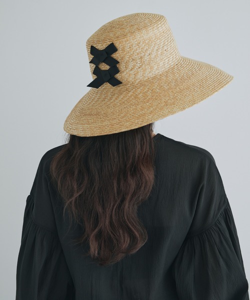kiehtova(キエトヴァ)の「【kiehtova】greta hat black / beige グレタハット(ハット・レディース・ブラック/ベージュ・FREE)」の4枚目の写真