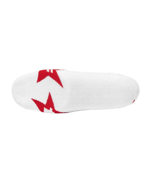 HUF(ハフ)の「TRI-STAR CREW SOCKS / HUF ハフ ソックス 靴下(ソックス/靴下・メンズ・ホワイト/ブラック・O/S)」の3枚目の写真