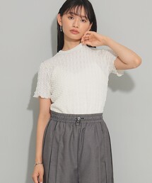 Ray BEAMS | シュリンク メロー ハーフスリーブ Tシャツ(Tシャツ/カットソー)