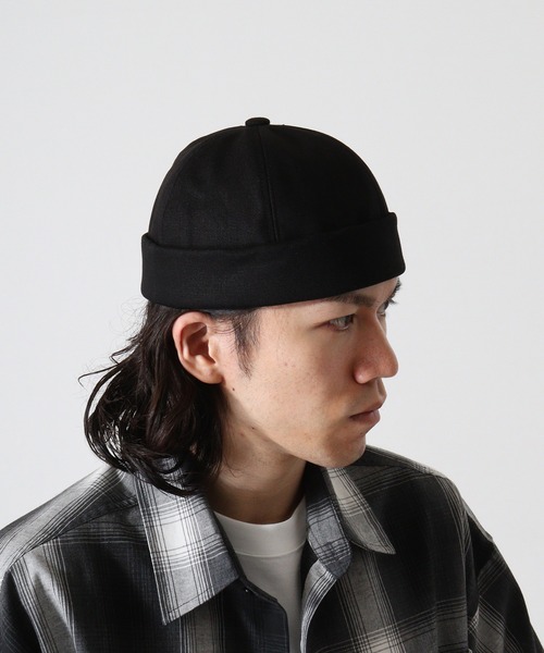 ツイルフィッシャーマンキャップ アジャスターベルトなし サイズ調整