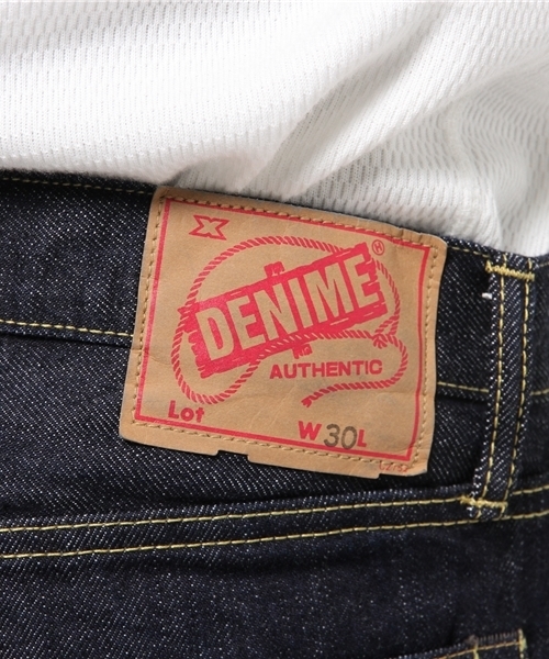 Denime(ドゥニーム)の「【MadeInJapan】SlimFit/スリムフィット【FirstDenime】(デニムパンツ・メンズ・インディゴブルー・30/31/33/28/29/32/27/34)」の5枚目の写真