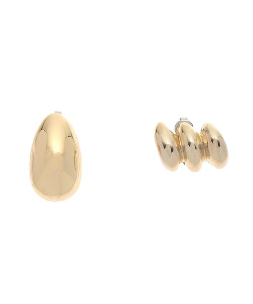 MURUA(ムルーア)の「ドロップピアスセット(ピアス(両耳用)・レディース・シルバー/ゴールド・FREE)」の1枚目の写真