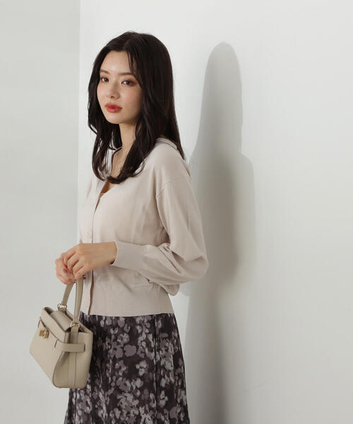 PROPORTION BODY DRESSING（プロポーションボディドレッシング）の「ベーシックカーデ / 1214274800（カーディガン/ボレロ・レディース・ホワイト系その他/レッド/ブラウン・FREE）」の5枚目の写真
