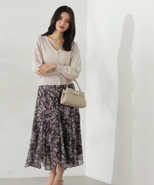 PROPORTION BODY DRESSING（プロポーションボディドレッシング）の「ベーシックカーデ / 1214274800（カーディガン/ボレロ・レディース・ホワイト系その他/レッド/ブラウン・FREE）」の6枚目の写真