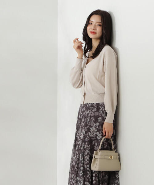 PROPORTION BODY DRESSING（プロポーションボディドレッシング）の「ベーシックカーデ / 1214274800（カーディガン/ボレロ・レディース・ホワイト系その他/レッド/ブラウン・FREE）」の7枚目の写真
