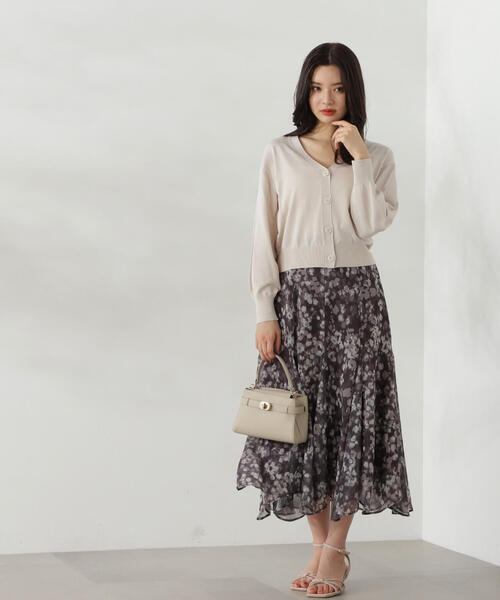 PROPORTION BODY DRESSING（プロポーションボディドレッシング）の「ベーシックカーデ / 1214274800（カーディガン/ボレロ・レディース・ホワイト系その他/レッド/ブラウン・FREE）」の9枚目の写真