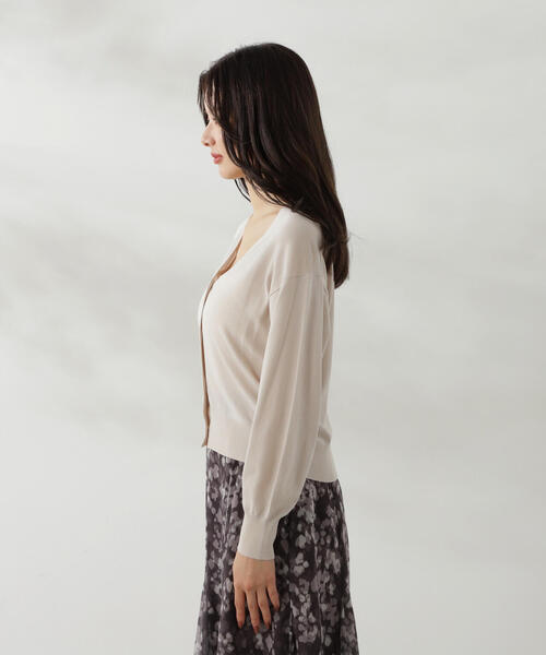 PROPORTION BODY DRESSING（プロポーションボディドレッシング）の「ベーシックカーデ / 1214274800（カーディガン/ボレロ・レディース・ホワイト系その他/レッド/ブラウン・FREE）」の11枚目の写真