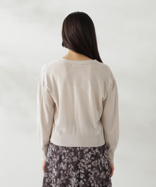 PROPORTION BODY DRESSING（プロポーションボディドレッシング）の「ベーシックカーデ / 1214274800（カーディガン/ボレロ・レディース・ホワイト系その他/レッド/ブラウン・FREE）」の12枚目の写真