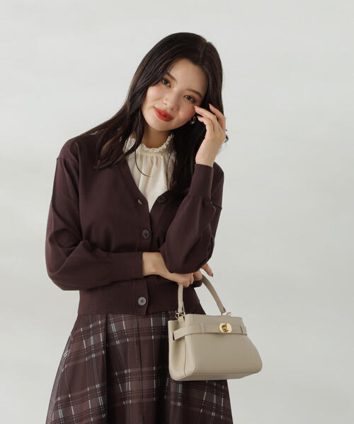 PROPORTION BODY DRESSING（プロポーションボディドレッシング）の「ベーシックカーデ / 1214274800（カーディガン/ボレロ・レディース・ホワイト系その他/レッド/ブラウン・FREE）」の18枚目の写真