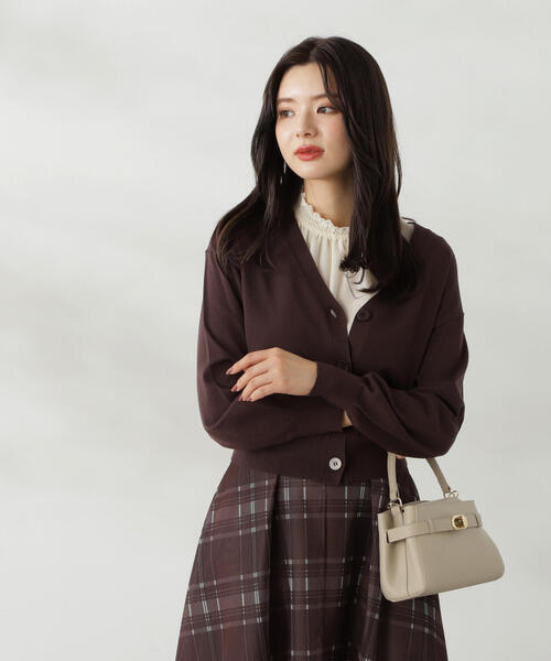 PROPORTION BODY DRESSING（プロポーションボディドレッシング）の「ベーシックカーデ / 1214274800（カーディガン/ボレロ・レディース・ホワイト系その他/レッド/ブラウン・FREE）」の19枚目の写真