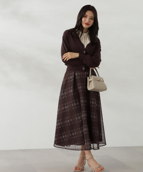 PROPORTION BODY DRESSING（プロポーションボディドレッシング）の「ベーシックカーデ / 1214274800（カーディガン/ボレロ・レディース・ホワイト系その他/レッド/ブラウン・FREE）」の20枚目の写真