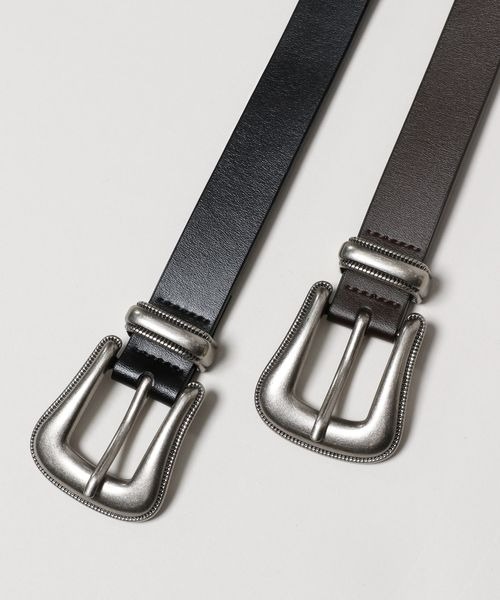 JEANASIS（ジーナシス）の「ウエスタンホソベルト/128524（ベルト・レディース・ベージュ/ブラック・FREE）」の6枚目の写真