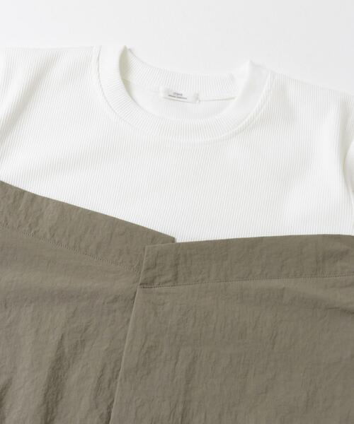 ITEMS URBANRESEARCH（アイテムズ アーバンリサーチ）の「ドッキングナイロンワンピース（ワンピース・レディース・ブラック/カーキ・FREE）」の15枚目の写真